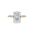 French Pavé Diamond Engagement Ring in 14K Yellow Gold (1 ct. tw.)