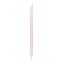 2-in-1 Cuticle Pusher press-on nail design - velvet style detail