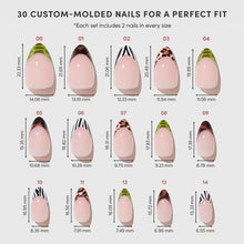 4 THE GLAMSQUAD press-on nail design - accent nail style detail