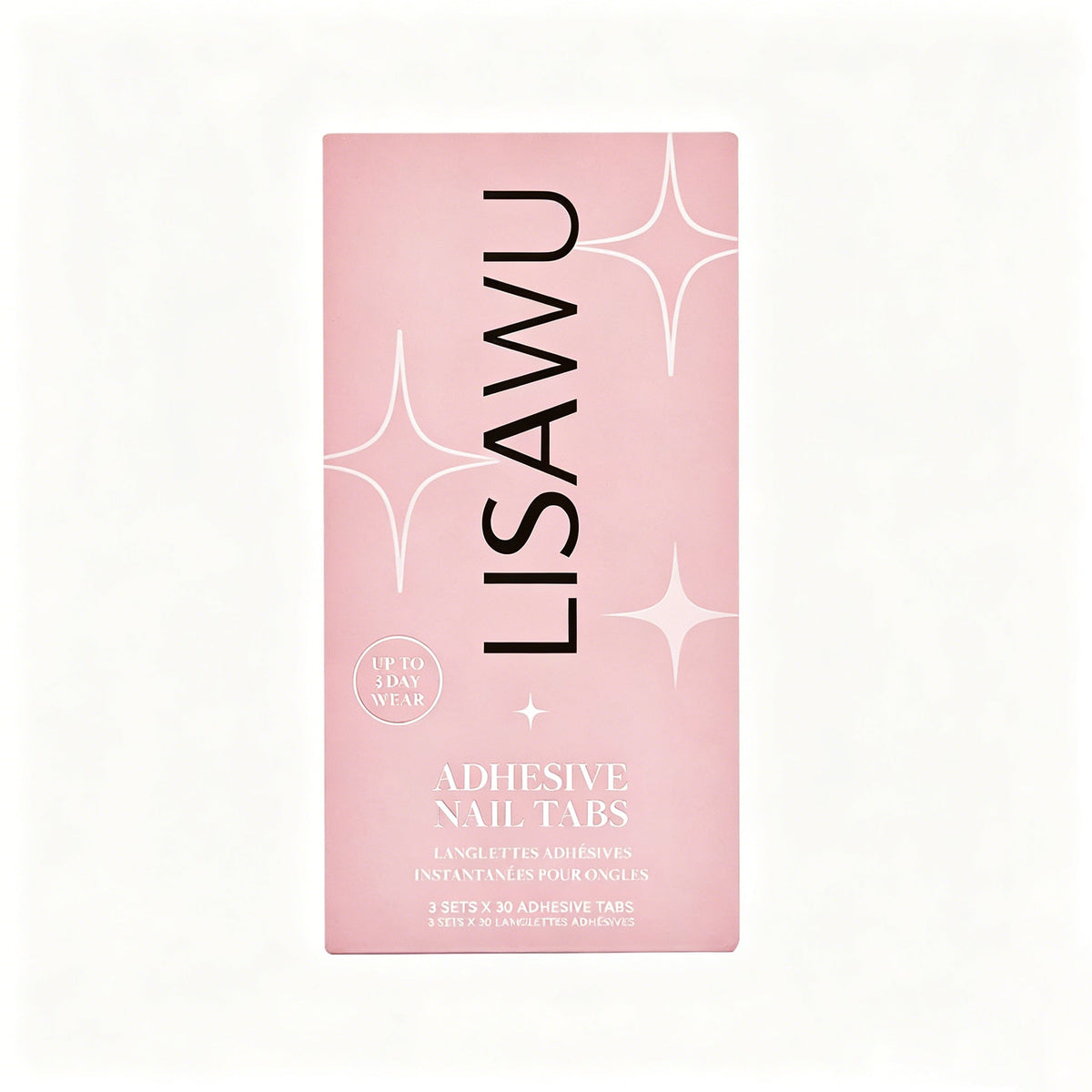 Adhesive Nail Tabs press-on nails with velvet finish