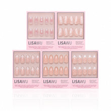 Ann's Sweethearts press-on nails in white shade