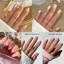 Lisawu Budding Romance press-on nail bundle manicure lifestyle photo