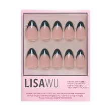 Château press-on nails with glossy finish