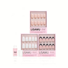 Elevated Everydays press-on nails in white shade
