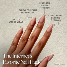 Exposed press-on nail bundle - full set view