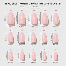 FAIRY FLEXX press-on nail design - velvet style detail