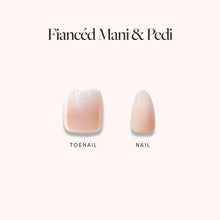 Fiancéd Mani Pedi press-on nails in nude shade