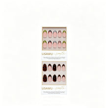 FOREVER FIERCE press-on nails in black shade