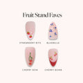 Lisawu Fruit Stand Faves press-on nail bundle style selection