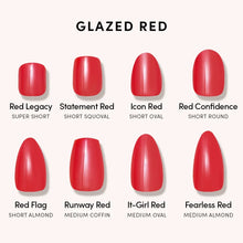 Icon Red press-on nails product detail