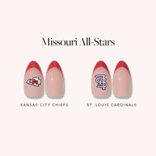 Lisawu Missouri All-Stars press-on nail bundle style selection