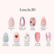 Love in 3D LoveIn NailMenu nail menu display