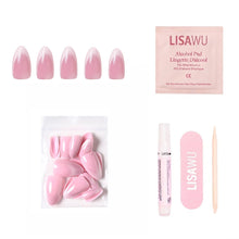 Lovers Blush press-on nails with velvet finish