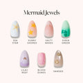 Lisawu Mermaid Jewels press-on nail bundle style selection