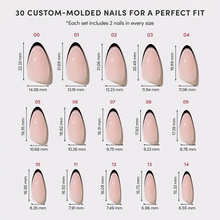 NO IN BETWEEN press-on nail bundle - full set view