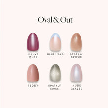 Oval & Out, press-on nails, oval shape, menu display, 2026 03 Quickpressbundles Oval Out Nailmenu