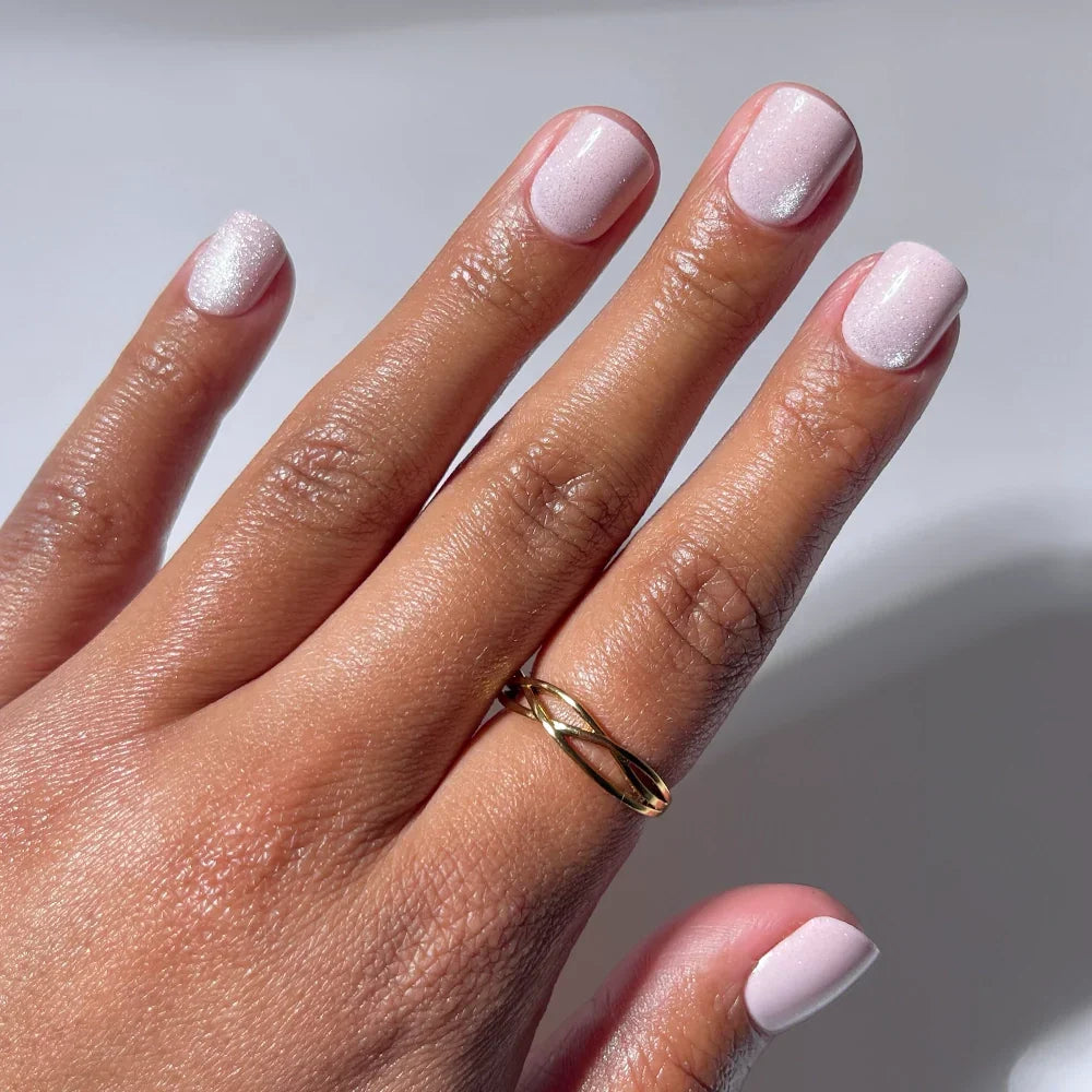 Pink Legacy press-on nails in pink shade