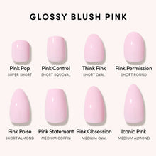 Pink Obsession press-on nails product detail