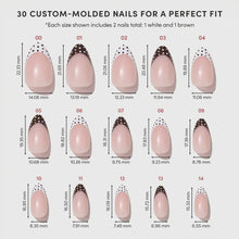 Polka In Positano press-on nail design - polka dots style detail