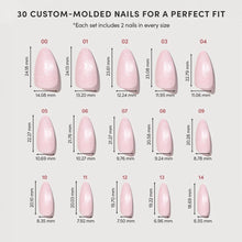Promise Kept press-on nail design - solid color style detail