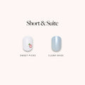 Lisawu Short & Suite press-on nail bundle style selection