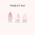Lisawu Simple & Clean nail buffer style selection