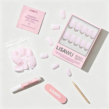 Soft Girl press-on nails with glossy finish