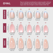 Spirited Sky press-on nail bundle - full set view