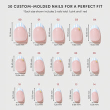 Summer Fresco press-on nail design - accent nail style detail