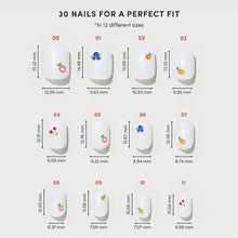 Sweet Picks press-on nail design - solid color style detail