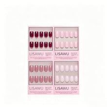 The Pink Short Squoval Icons press-on nails in pink shade