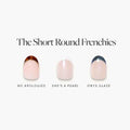 Lisawu The Short Round Frenchies press-on nail bundle style selection