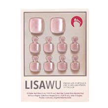 The Vow Toenail press-on nails with glossy finish