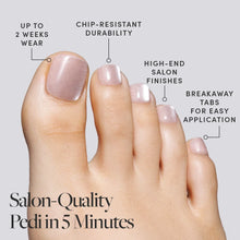 The Vow Toenail press-on nails - natural shape, short length