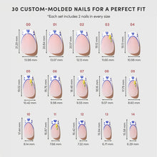 Tuscan Twist press-on nail design - accent nail style detail