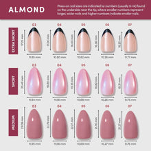 Winter Comet press-on nails product detail