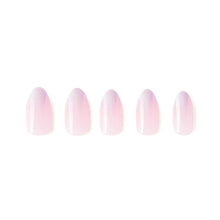 Winter Storm press-on nail design - french tip style detail
